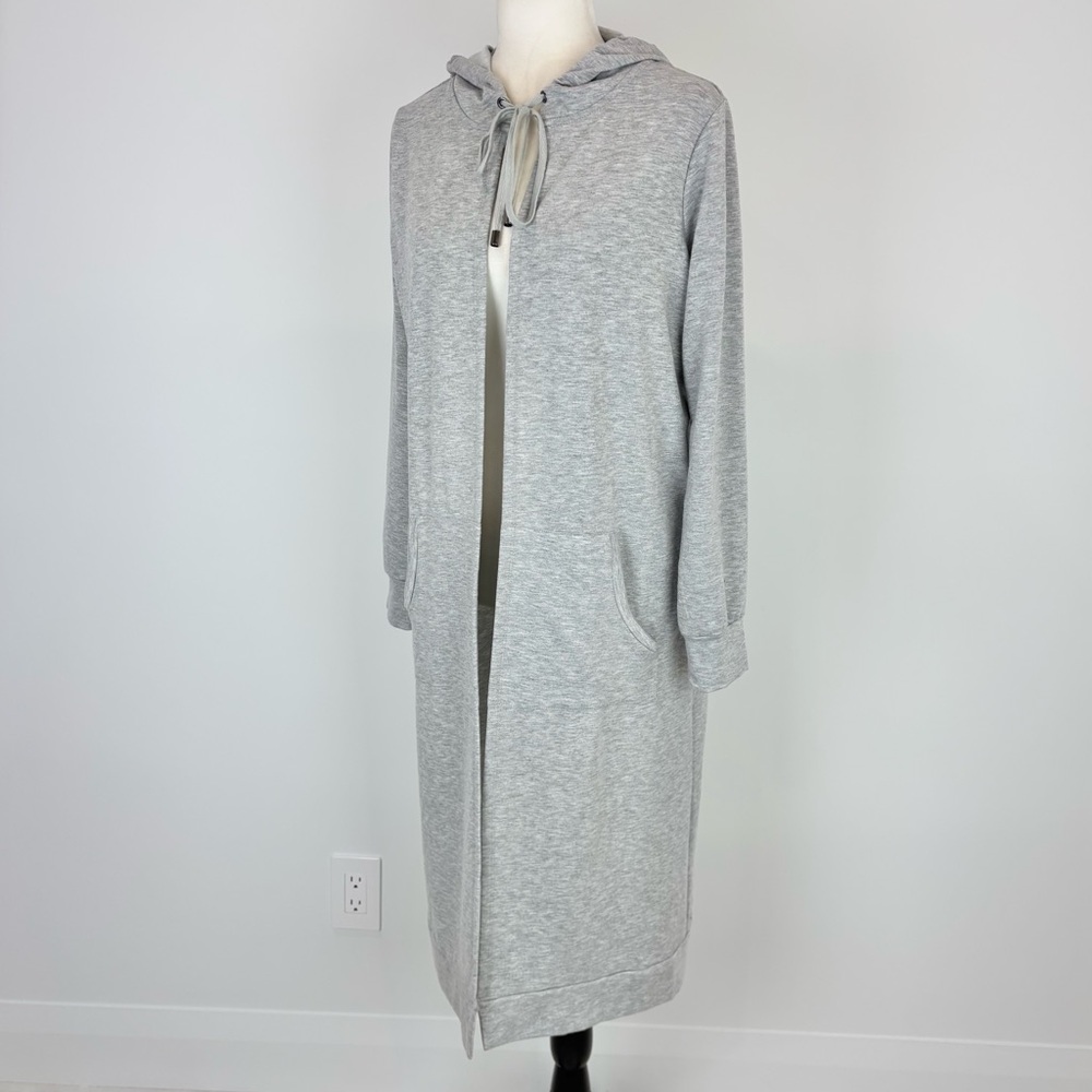 Cyrus grey long hoodie - Picture 2 of 6